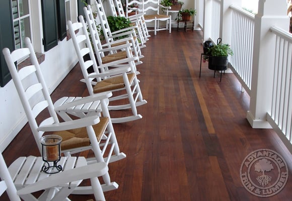 ipe decking material