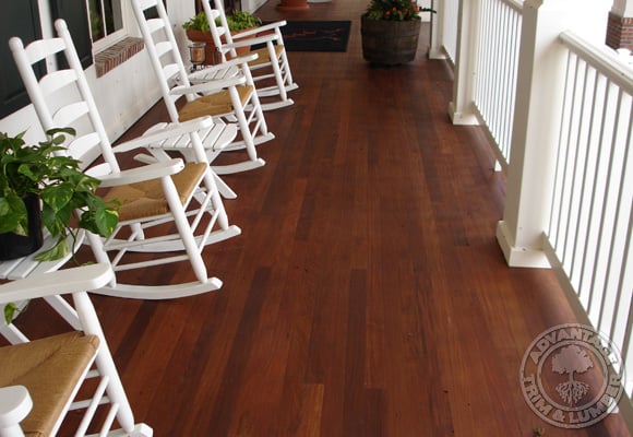 Wood decking