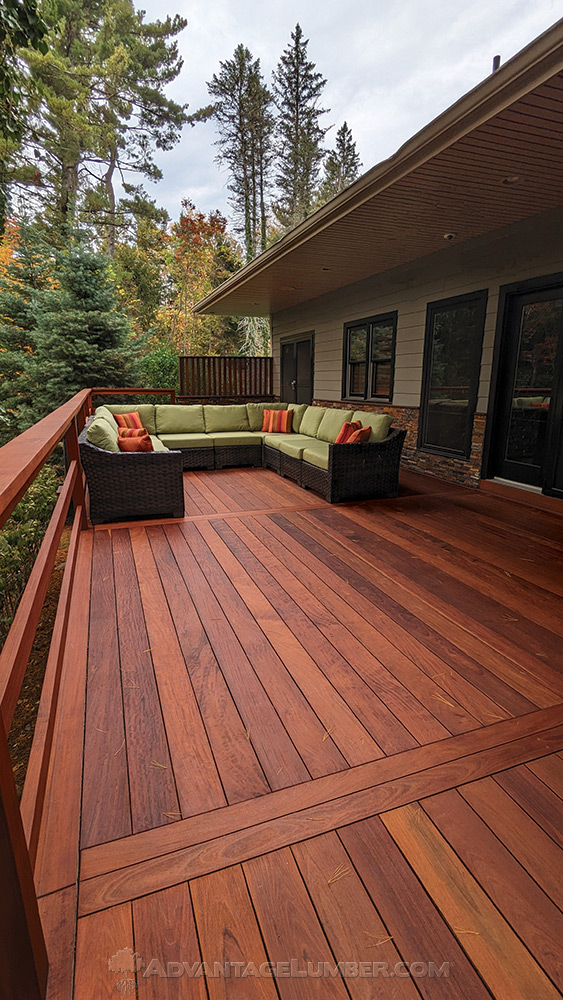 Ipe Decking, Siding, and Outdoor Kitchen