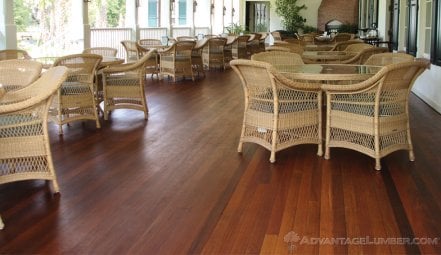 Tongue & Groove Ipe Porch Decking