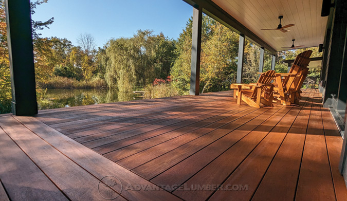 Mahogany Decking