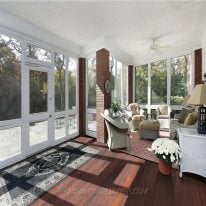 Painted Poplar Wood Ceiling