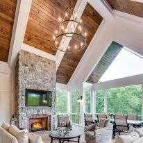 Synergy Wood Pine Colonial Ceiling